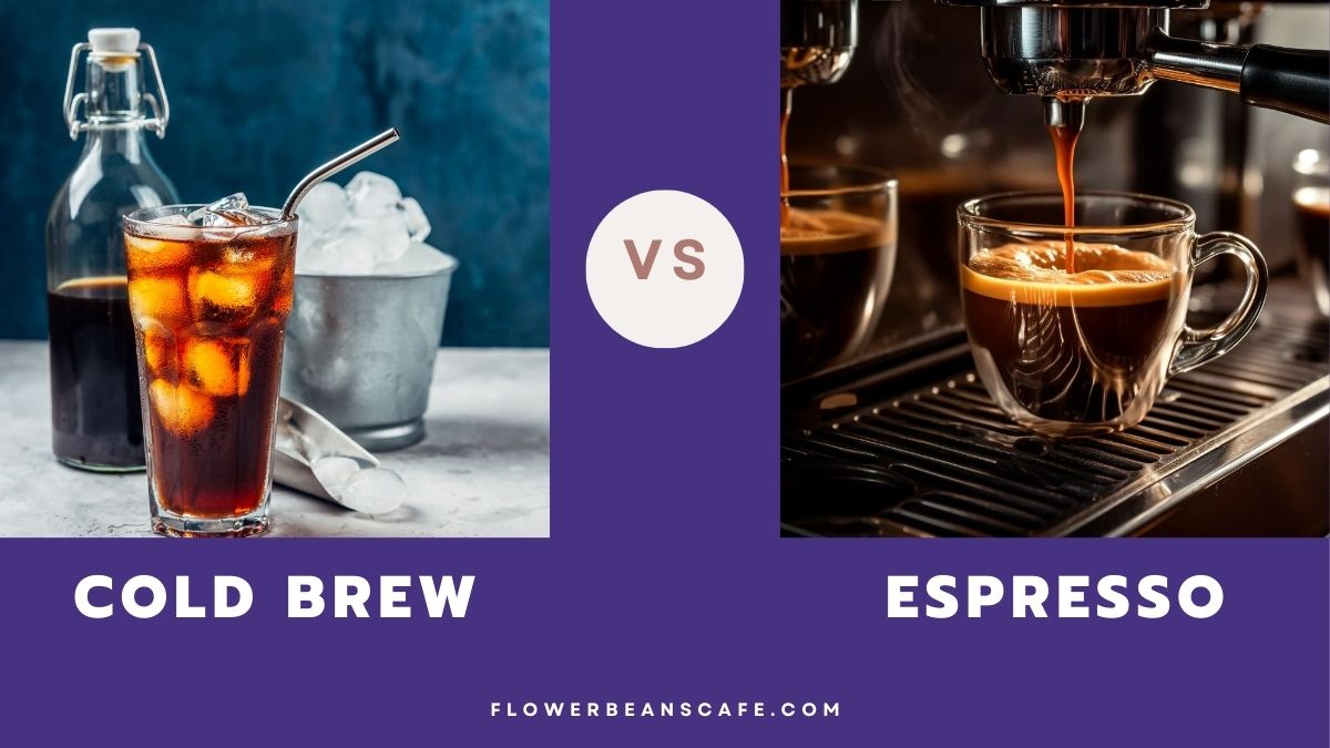 Cold brew vs espresso a palate pleasing journey flower beans cafe